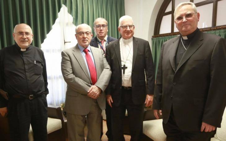 Archbishop of Santiago de Cuba, where they do social and educational work, visits UCAM Archbishop of Santiago de Cuba, where they do social and educational work, visits UCAM