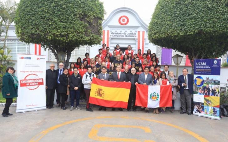 UCAM teachers and students return after an intense month of volunteering in Peru UCAM teachers and students return after an intense month of volunteering in Peru