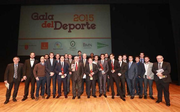 UCAM shines in this year’s Sports Gala Murcia