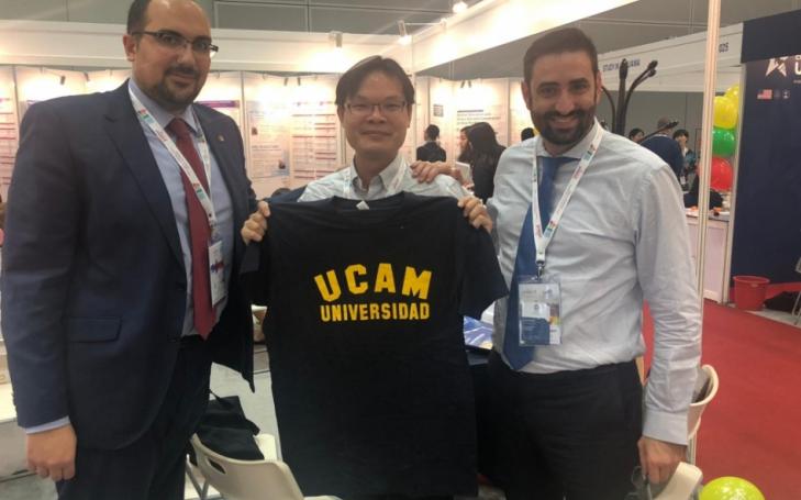 UCAM represents Spain in the ‘Study in Spain’ pavilion at APAIE UCAM represents Spain in the ‘Study in Spain’ pavilion at APAIE