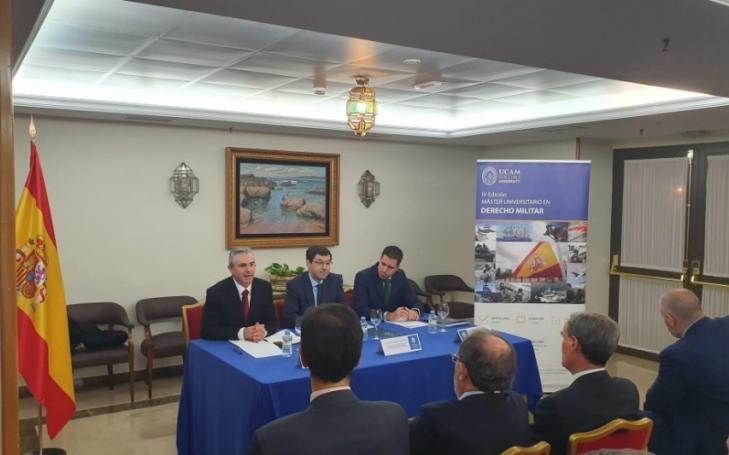 The Master&#039;s Degree in Military Law of UCAM starts its 4th edition