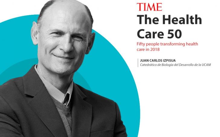 Juan Carlos Izpisua, Professor in UCAM, is one of the 50 most influential people in healthcare industry in 2018