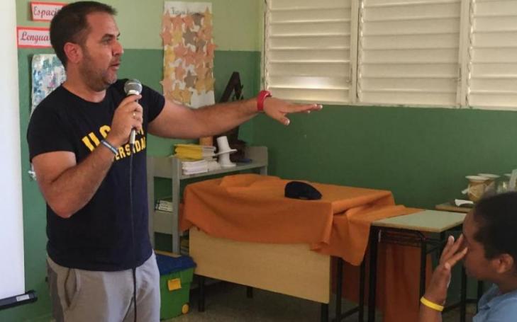 Manuel Pardo, one of the five experts that Spain sends to Mauritania to fight against Covid-19