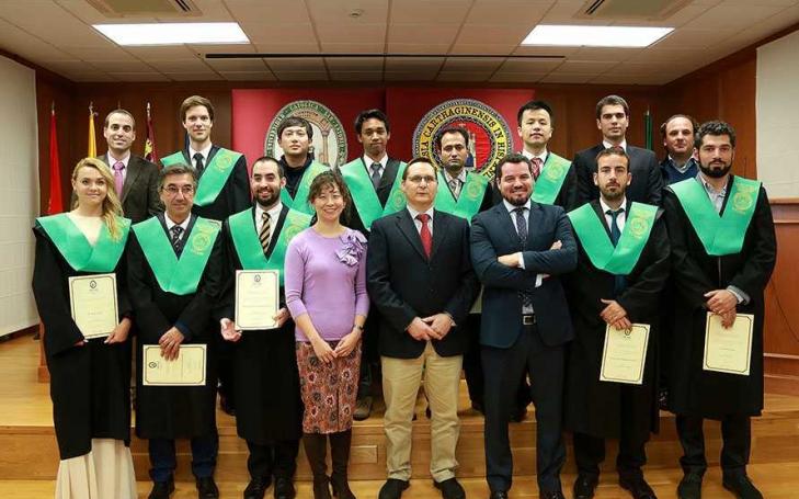 Students from eleven different countries graduated in two master degrees of Laliga-UCAM university Students from eleven different countries graduated in two master degrees of Laliga-UCAM university