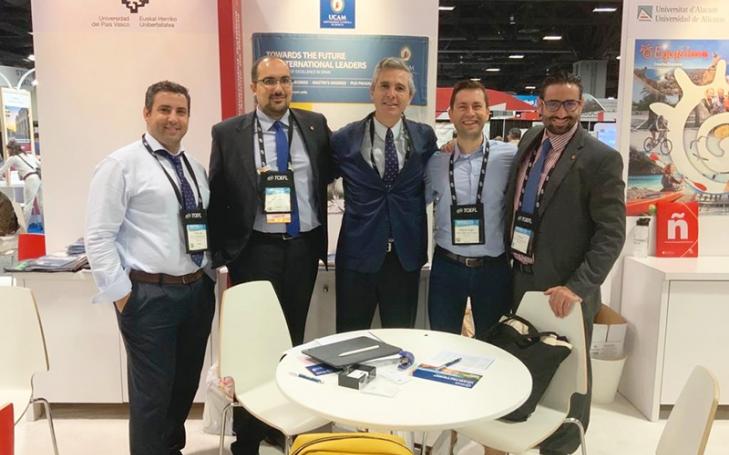 UCAM participates in NAFSA, the most important university fair in the world UCAM participates in NAFSA, the most important university fair in the world