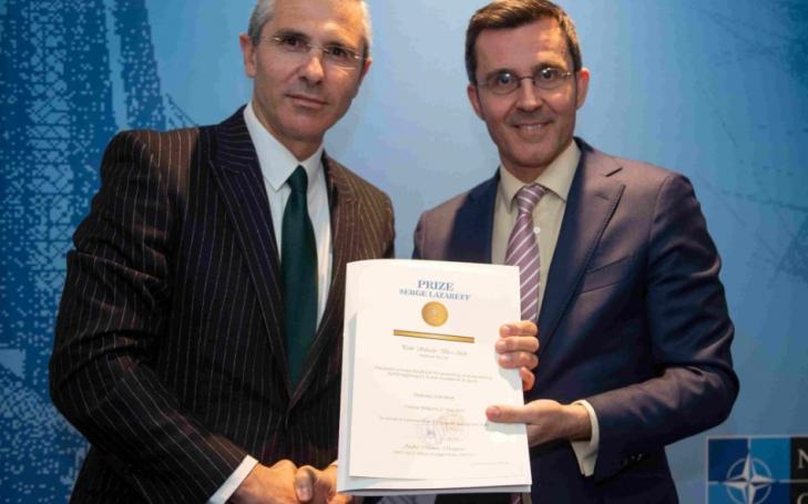 Pablo Blesa, Vice-Rector of UCAM, Distinguished by NATO Pablo Blesa, Vice-Rector of UCAM, Distinguished by NATO