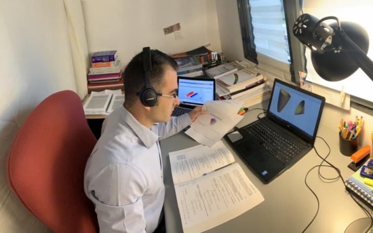 Around 14,000 on-campus students of UCAM received today their lessons online Around 14,000 on-campus students of UCAM received today their lessons online