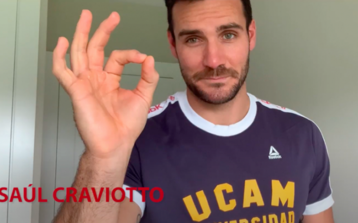 Caritas receives the support of UCAM and its athletes in the social crisis Caritas receives the support of UCAM and its athletes in the social crisis