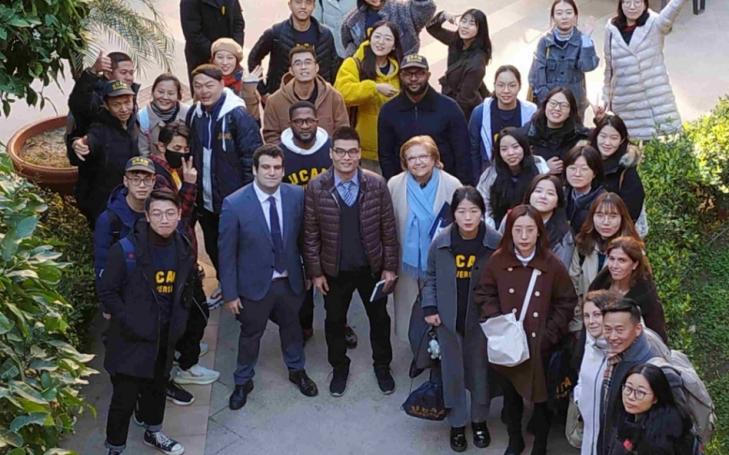 Approximately thirty Chinese students join UCAM this week Approximately thirty Chinese students join UCAM this week