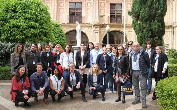 UCAM received a visit from professors from other European universities UCAM received a visit from professors from other European universities