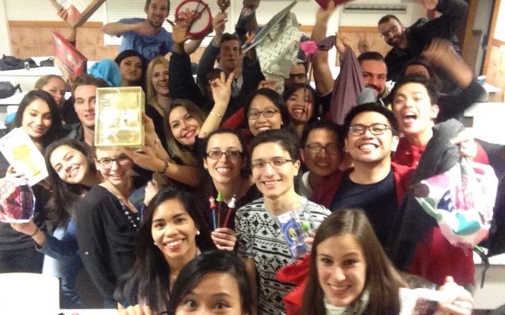 When Santa came to visit UCAM