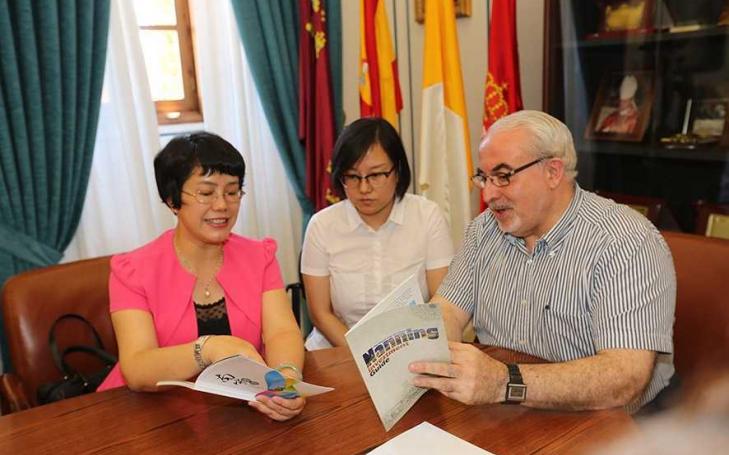 A delegation from the Chinese city Nanning meets UCAM A delegation from the Chinese city Nanning meets UCAM