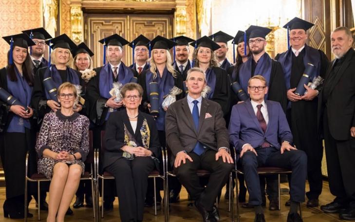 Graduation in Vienna of the 7th promotion of MBA and Magister in Mediation and Conflict Management