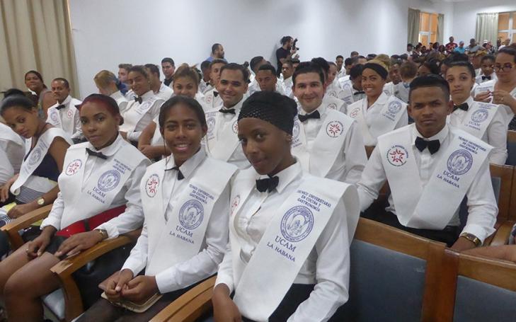 UCAM graduates 400 gastronomy professionals in Havana UCAM graduates 400 gastronomy professionals in Havana