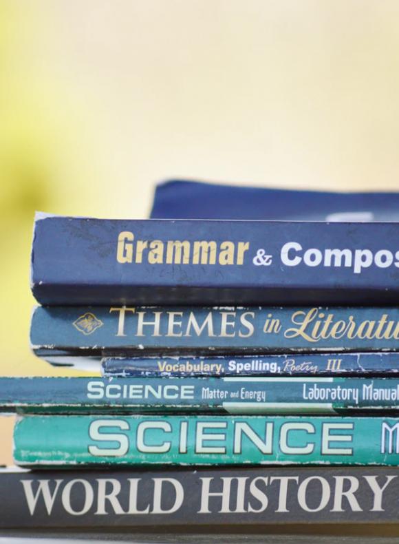 Libros de asignaturas en inglés