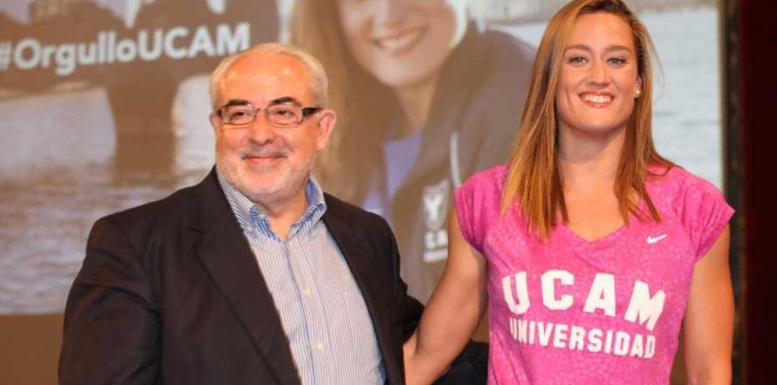 Mireia Belmonte: “UCAM has become my home” Mireia Belmonte: “UCAM has become my home”