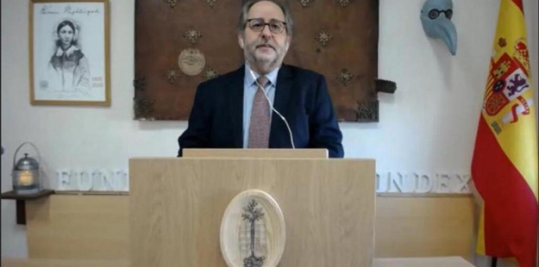 Manuel Amezcua of the Index Foundation at the official inauguration of INVESCOM