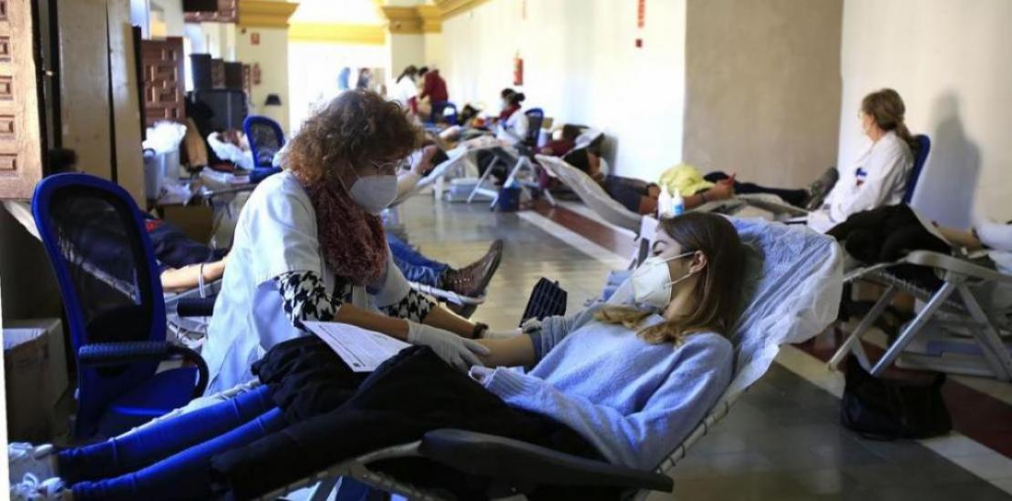 Hemodonation campaign at the Los Jerónimos Campus