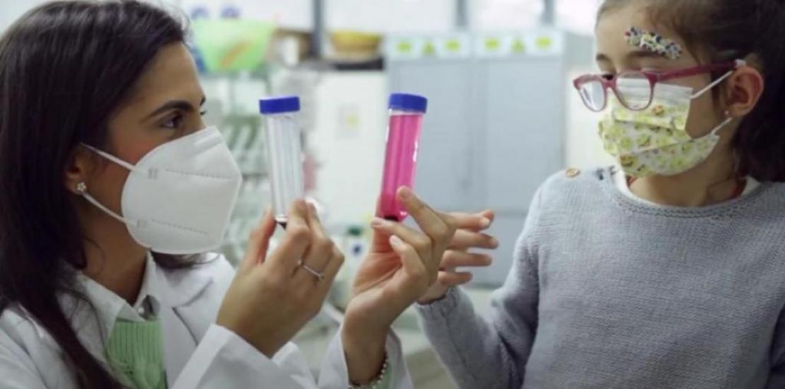 Capture of the video produced by UCAM on the occasion of the International Day of Women and Girls in Science