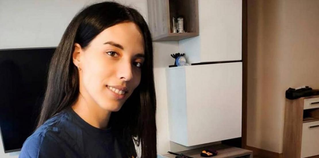 Olympic runner-up Eva Calvo, studying for her degree in Computer Engineering.