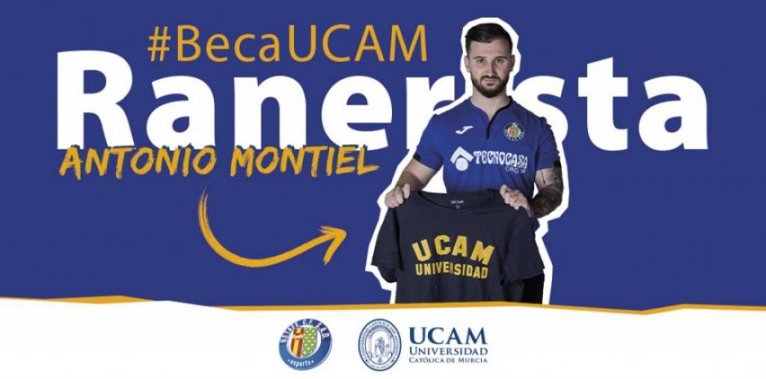 'Ranerista', Getafe CF player in the eLaLiga Santander, becomes a new UCAM scholarship holder.
