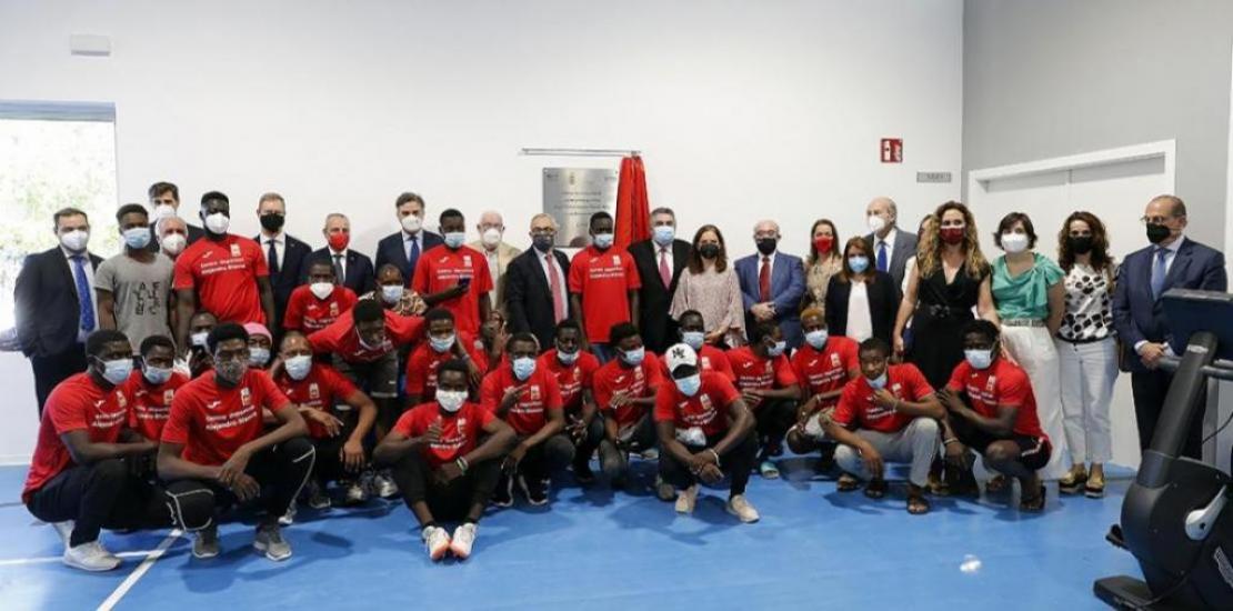 The ‘Alejandro Blanco’ pavilion, located at Getafe, was created with the aim of facilitating the social integration of these people through sports