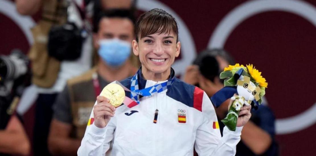 The European and world champion, who is a UCAM athlete, wins the Olympic Gold at the only karate event of the Games