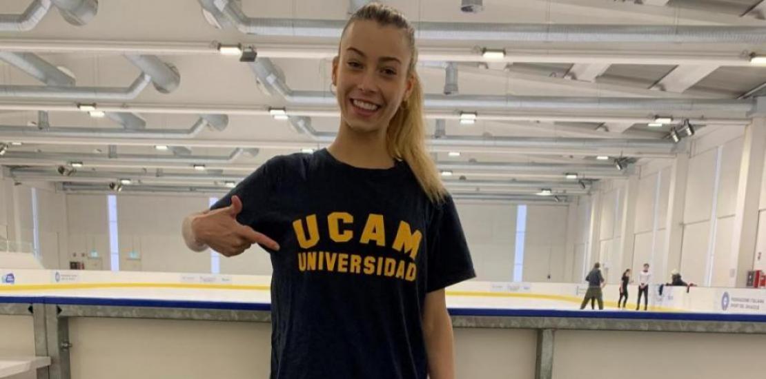 The ice-skater Laura Barquero will be the first Spanish ice-skater in history to compete in the pairs category, alongside Marco Zandron