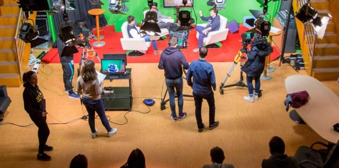 Estudio de TV UCAM