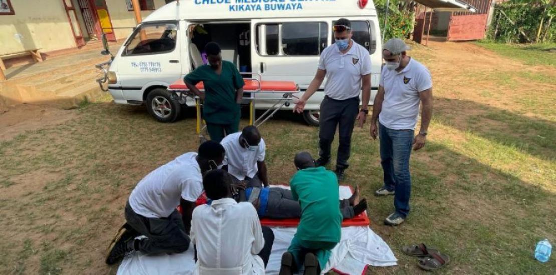 Patients transfer in Uganda