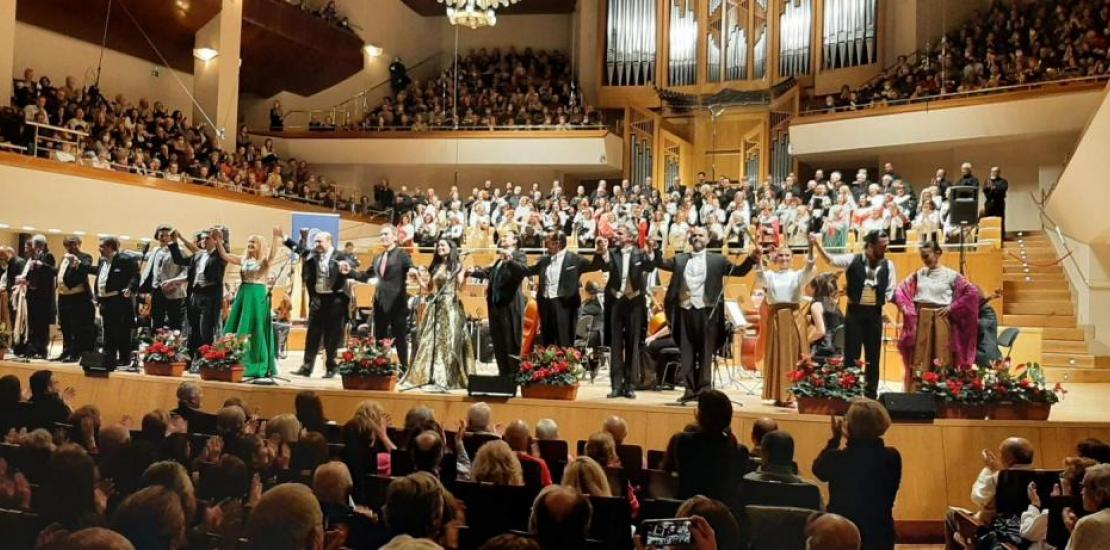 The UCAM Symphony Orchestra fills the National Auditorium with solidarity for New Year's Day