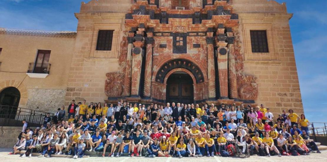 250 UCAM FP students make a pilgrimage to Caravaca
