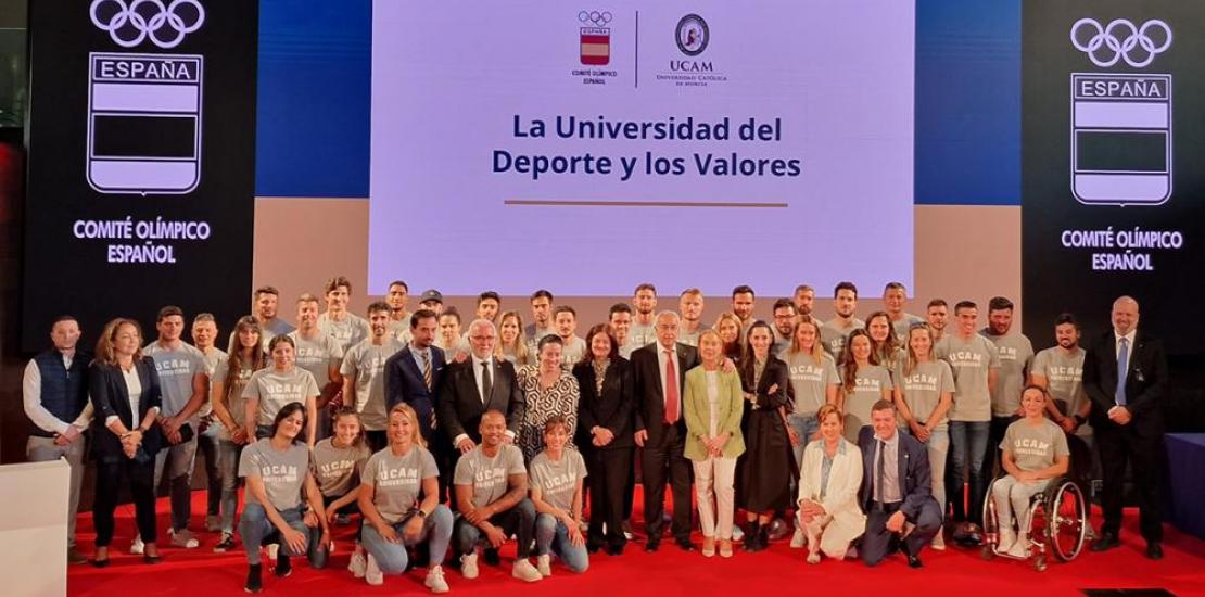 COE and UCAM renew their alliance with an eye on Paris 2024 UCAM
