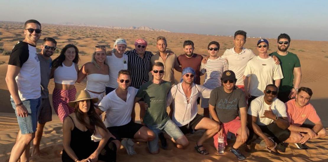 The students of the Master in Management of Sport Entities+MBA complete their training with a trip to Dubai and Abu Dhabi.