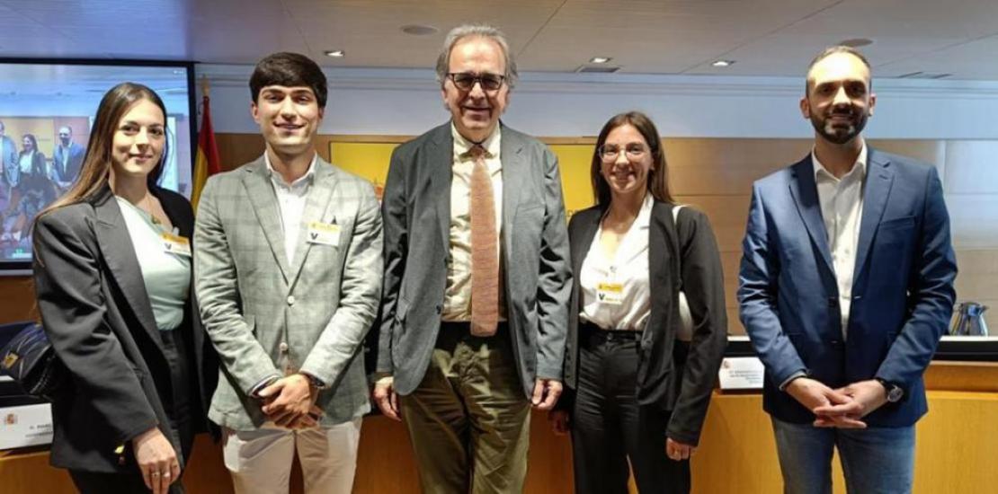 UCAM Student Council, with the Minister of Universities