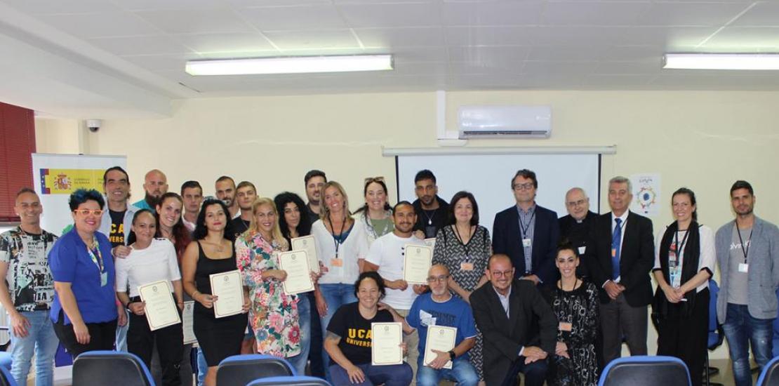 UCAM Awards 20 Inmates from Murcia II Prison With a Sports Training Diploma