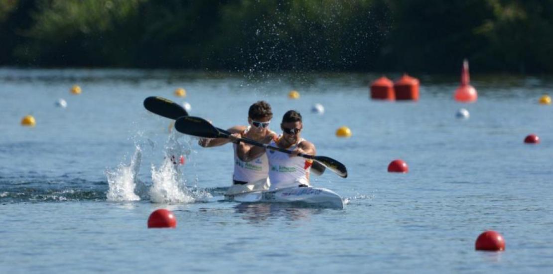 Íñigo Peña and Antía Jácome, gold and silver medals in Duisburg