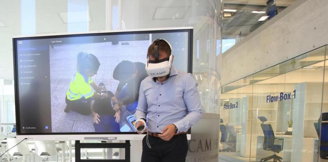 UCAM made interactive resources available to society so as to learn CPR.