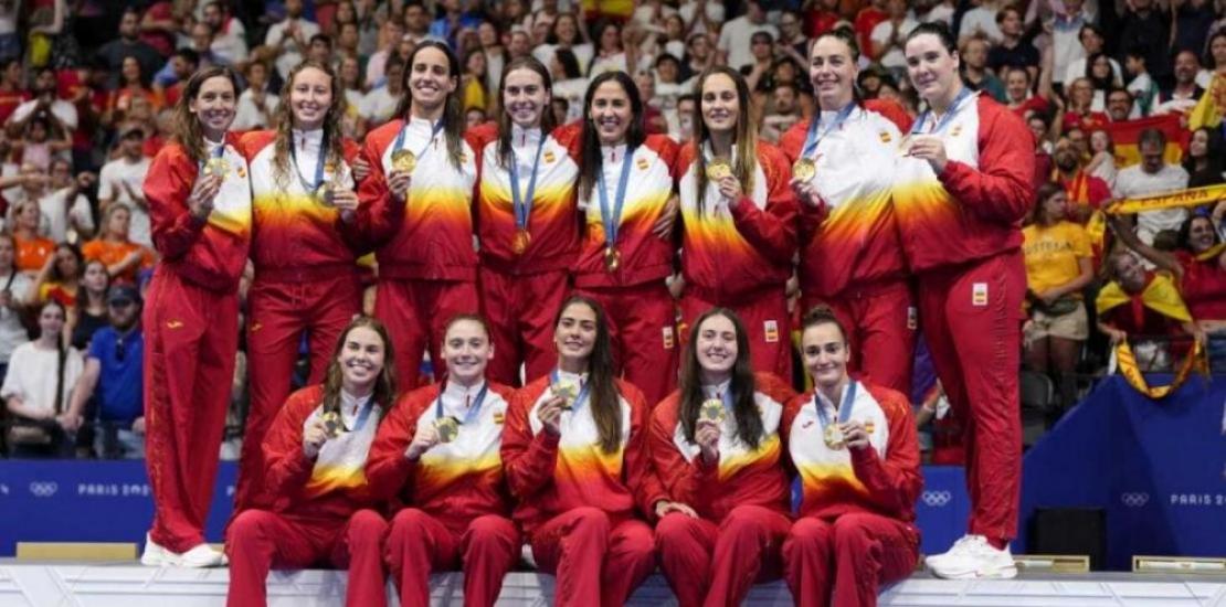 The Spanish water polo team won the gold medal in Paris 2024 (Photo: COE - Spanish Olympic Committee)