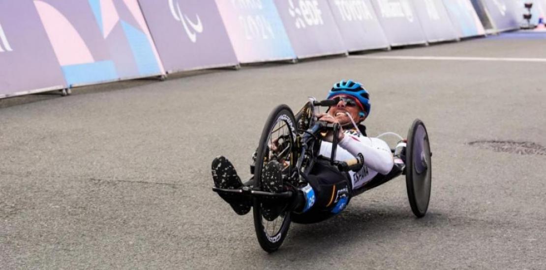 Sergio Garrote, H2 Paralympic time trial cycling champion (Photo: Spanish Paralympic Committee)