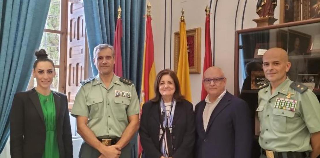 The UCAM President and the Head Colonel of the Guardia Civil in the Region have met at the Murcia Campus to make this agreement effective.