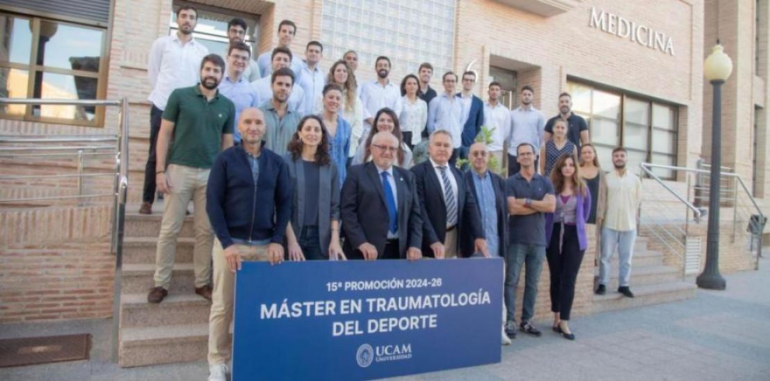 Presentation of the 15th UCAM Master's Degree in Sports Traumatology