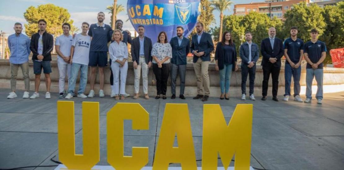 Inauguration of the UCAMxNike Activities Zona on the Plaza Circular