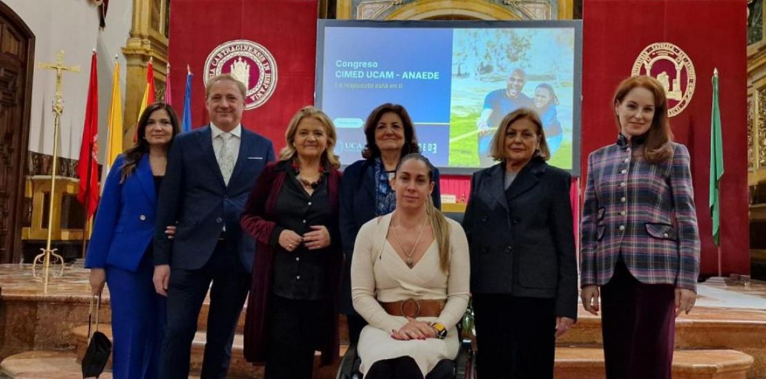 Previous image to the opening of the CIMED UCAM - ANAEDE Conference