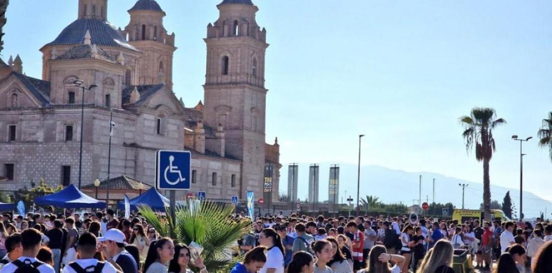 UCAM students enjoy their Welcome