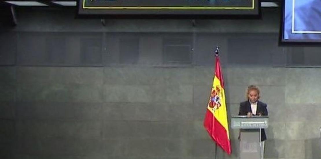 Intervention of Josefina García, UCAM&#039;s Rector, at the event organised by Celera