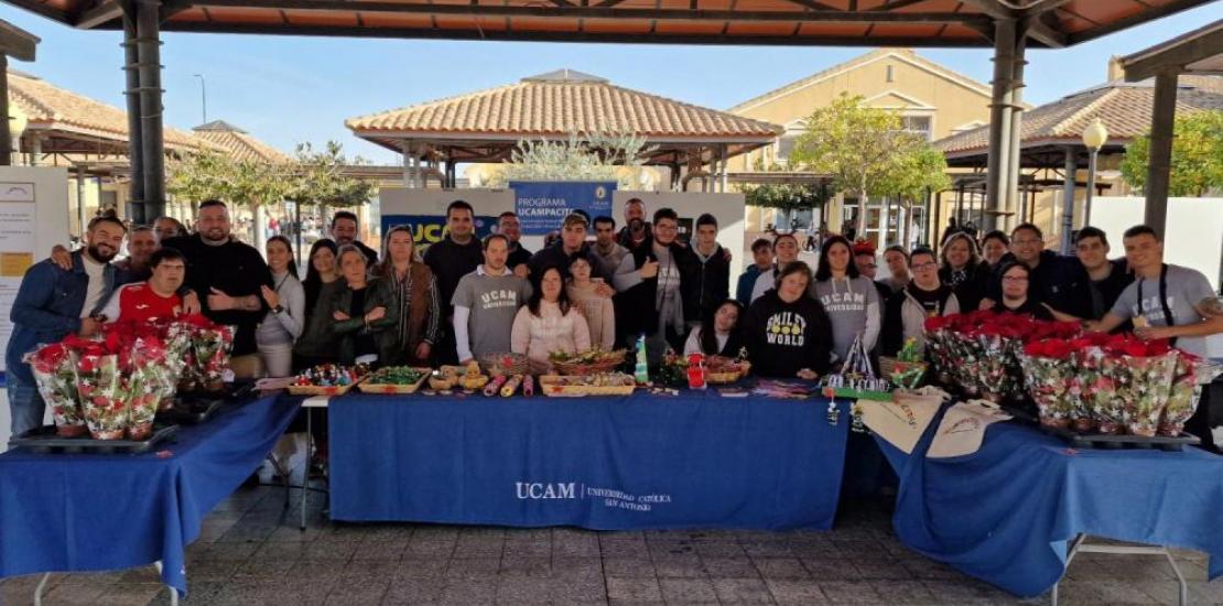 UCAMPACITAS solidarity market for International Disability Day