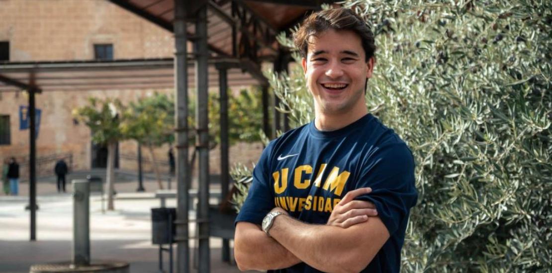Quique Mira, new UCAM ambassador