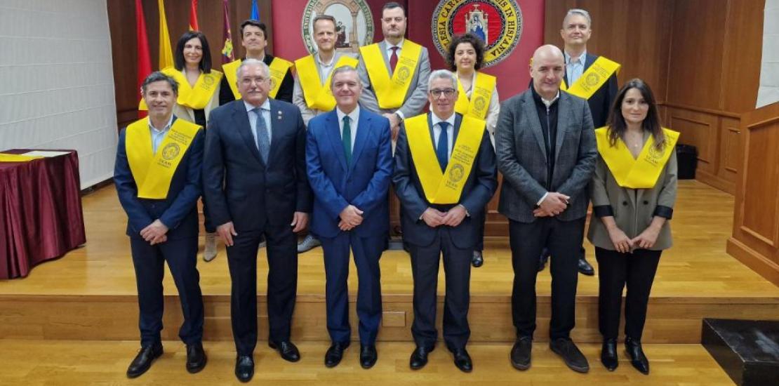 Group photo of the 12th class of the UCAM Master’s Degree in Health Services Management and Planning