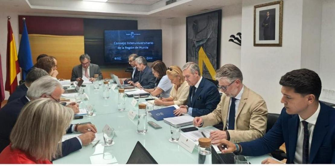 A snapshot of the meeting held at the Regional Ministry of Universities of the Autonomous Community of Madrid